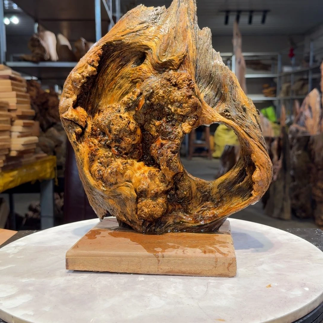 木牛**牛王一刀琥珀木53