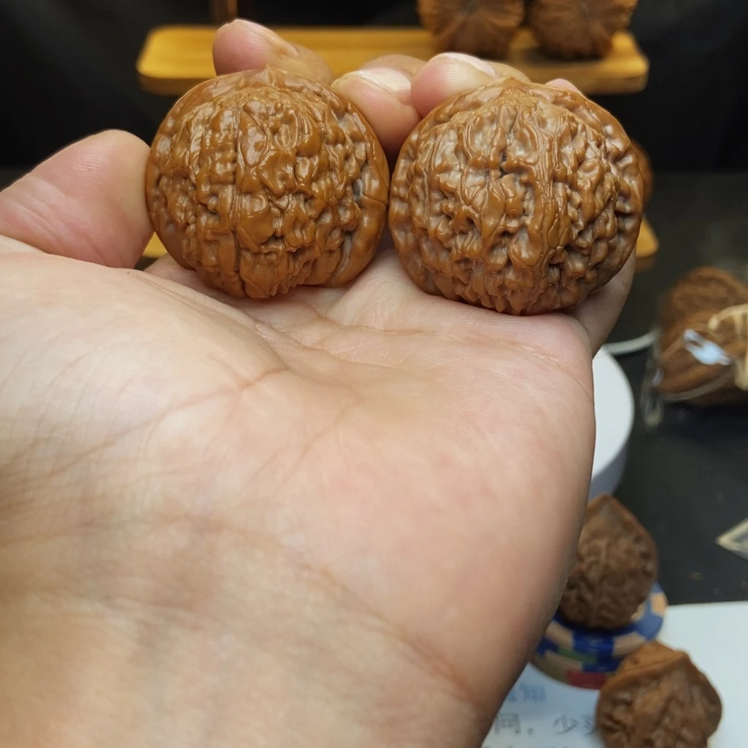 吊坠文玩核桃莲花王40