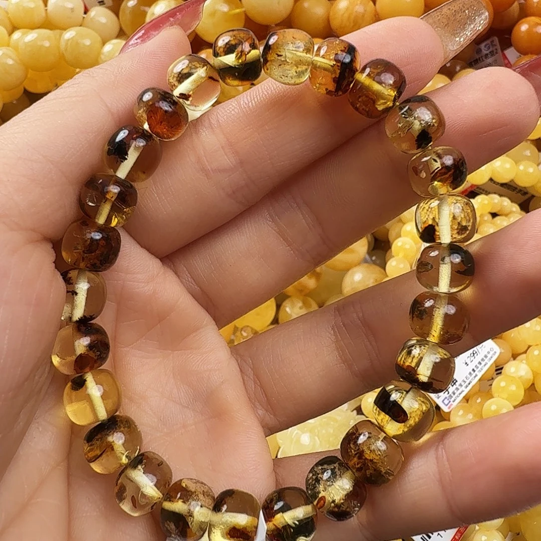 琥珀未镶嵌珠宝奇石