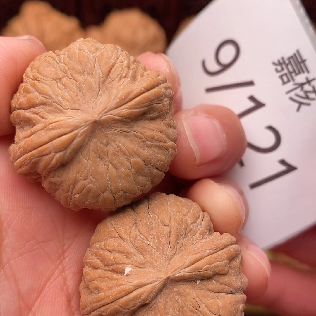 文玩核桃把件32平底锅