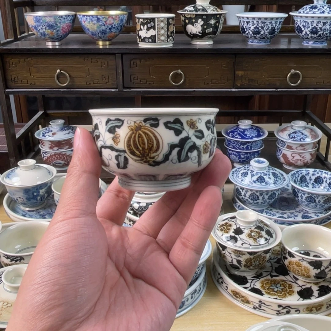 景德镇手工手绘茶具