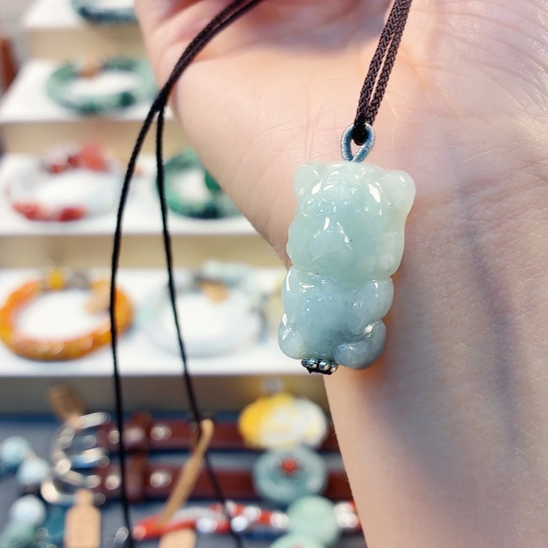 翡翠未镶嵌手链手串