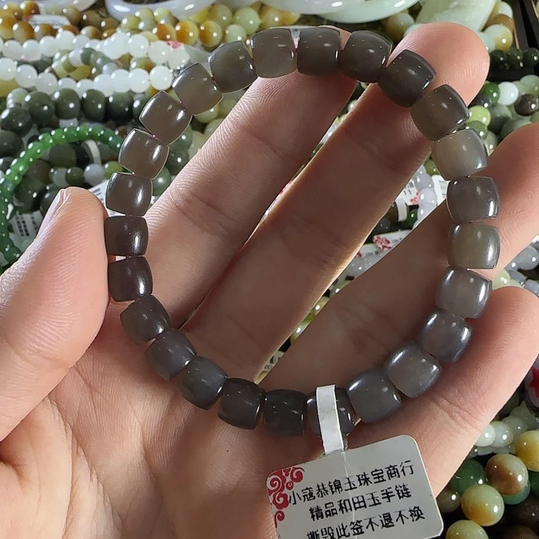 和田玉手链未镶嵌366