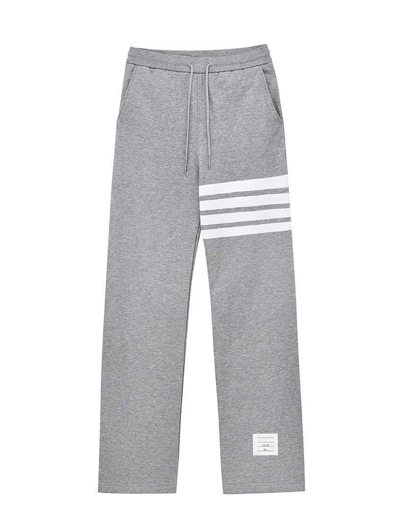 THOMBEDGING-JX华夫格秋冬TB四杠色织工艺休闲经典直筒裤