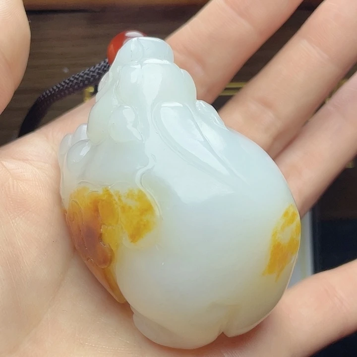 和田玉挂件未镶嵌T