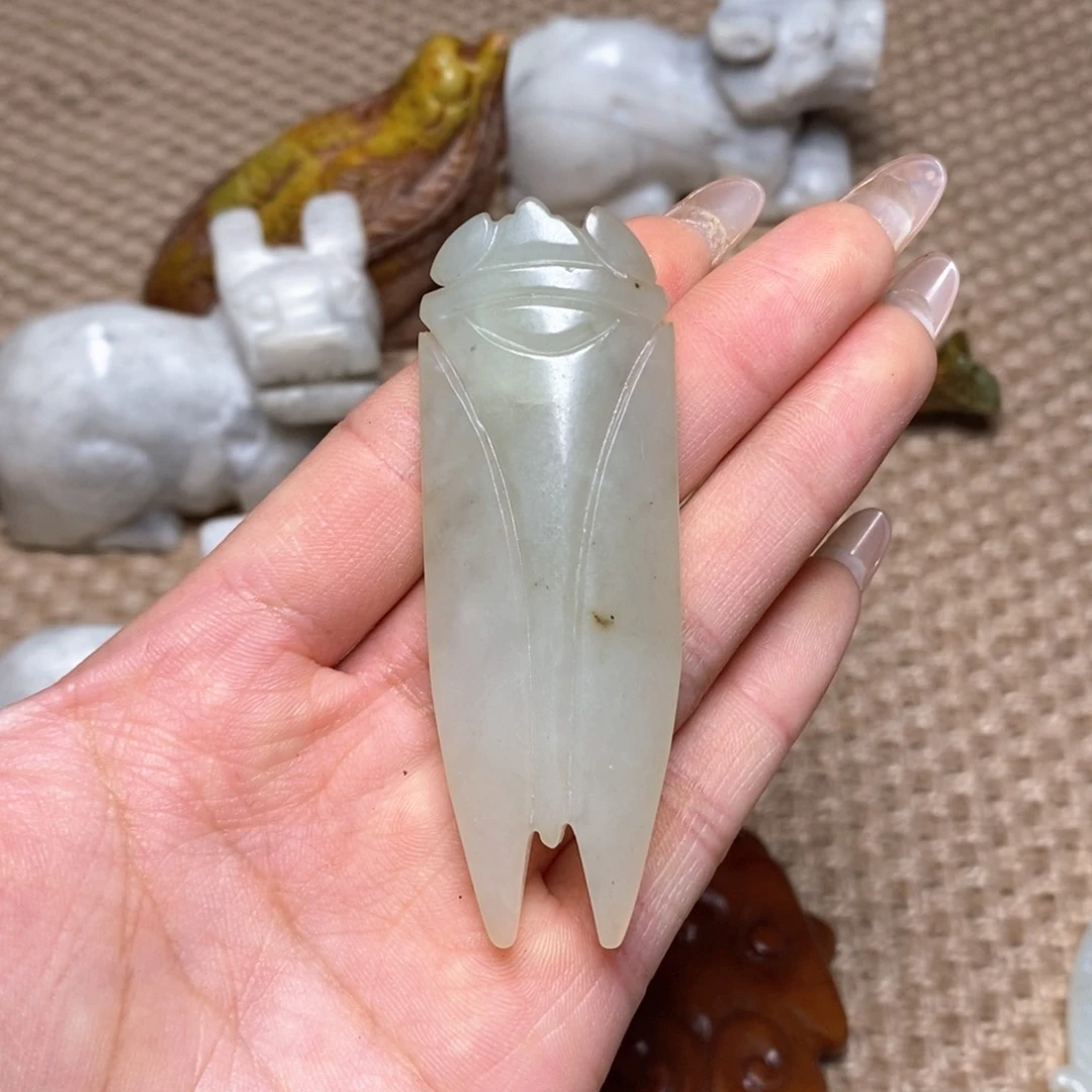 白玉菩提吊坠白玉菩提白玉菩提摆件