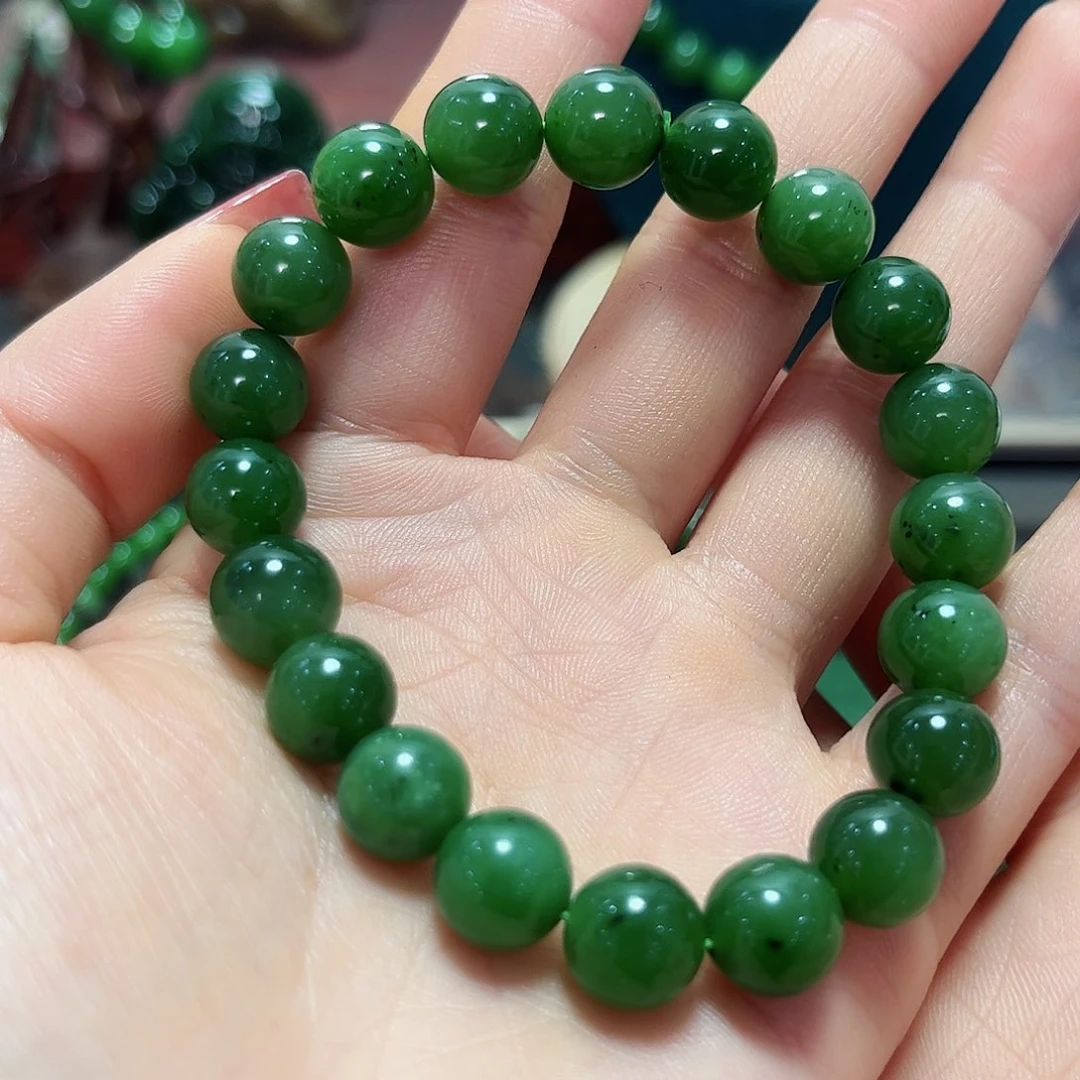 和田玉手串未镶嵌