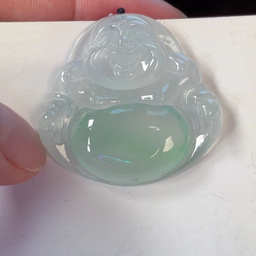 颈饰未镶嵌翡翠佛公