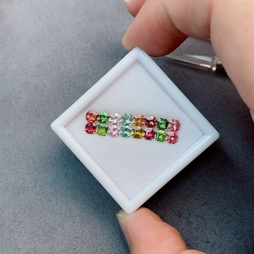 碧玺珠宝半成品未镶嵌5.08ct