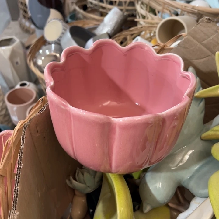 陶瓷花瓶摆件外贸出口微瑕捡漏