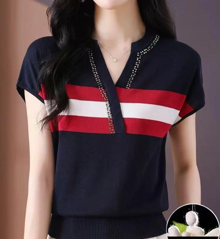 【QQ951-QQ999】【琪琪】2025夏季气质新款时尚针织百搭女装