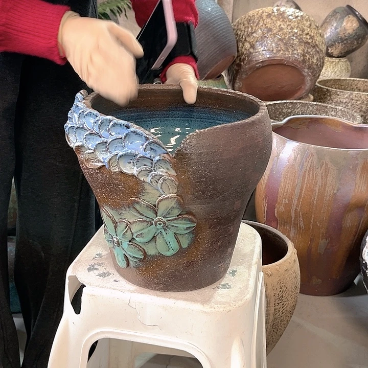 正品口24高25花盆无孔