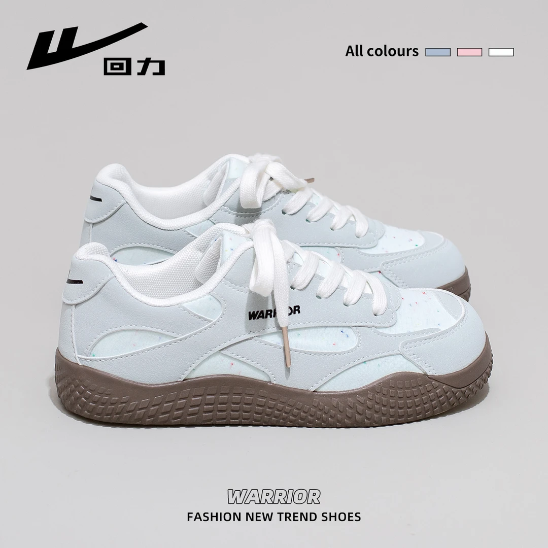 回力厚底小白鞋女2025夏季新款小众百搭休闲透气板鞋防滑运动鞋子