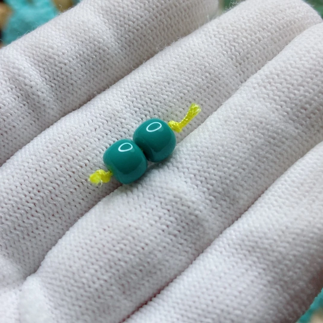 绿松石未镶嵌珠子6.8mm
