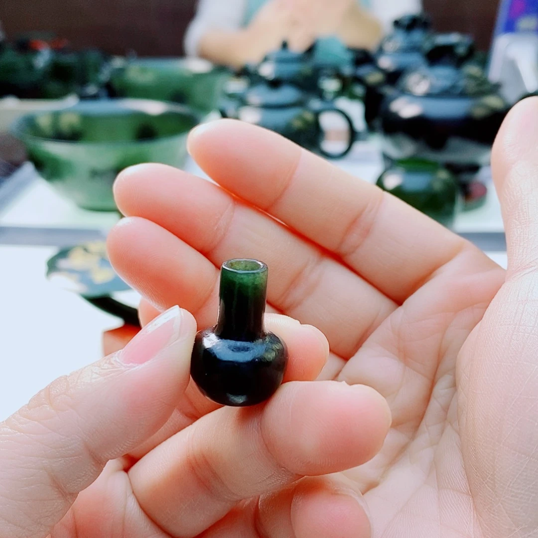 未镶嵌和田玉摆件线香插