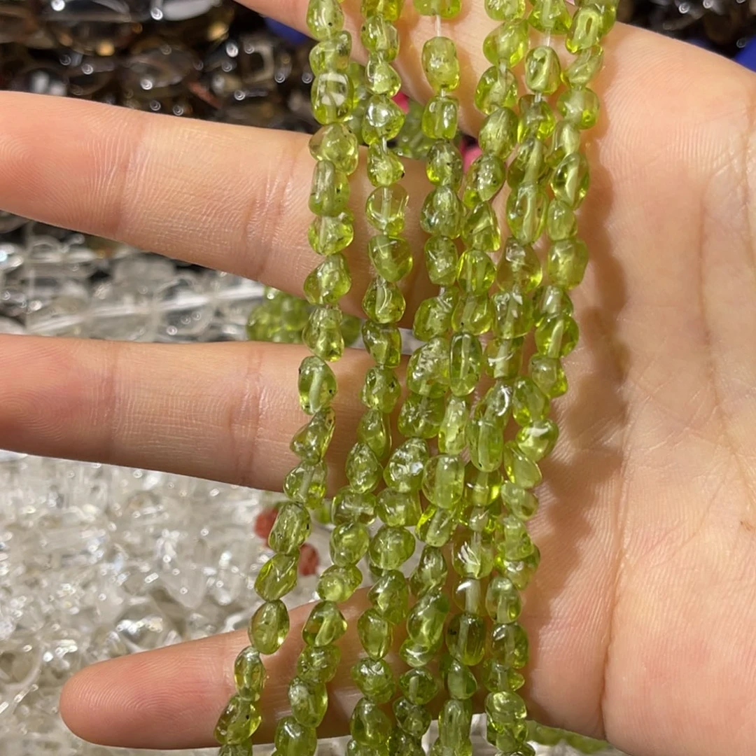 玛瑙/玉髓散珠橄榄石糖豆