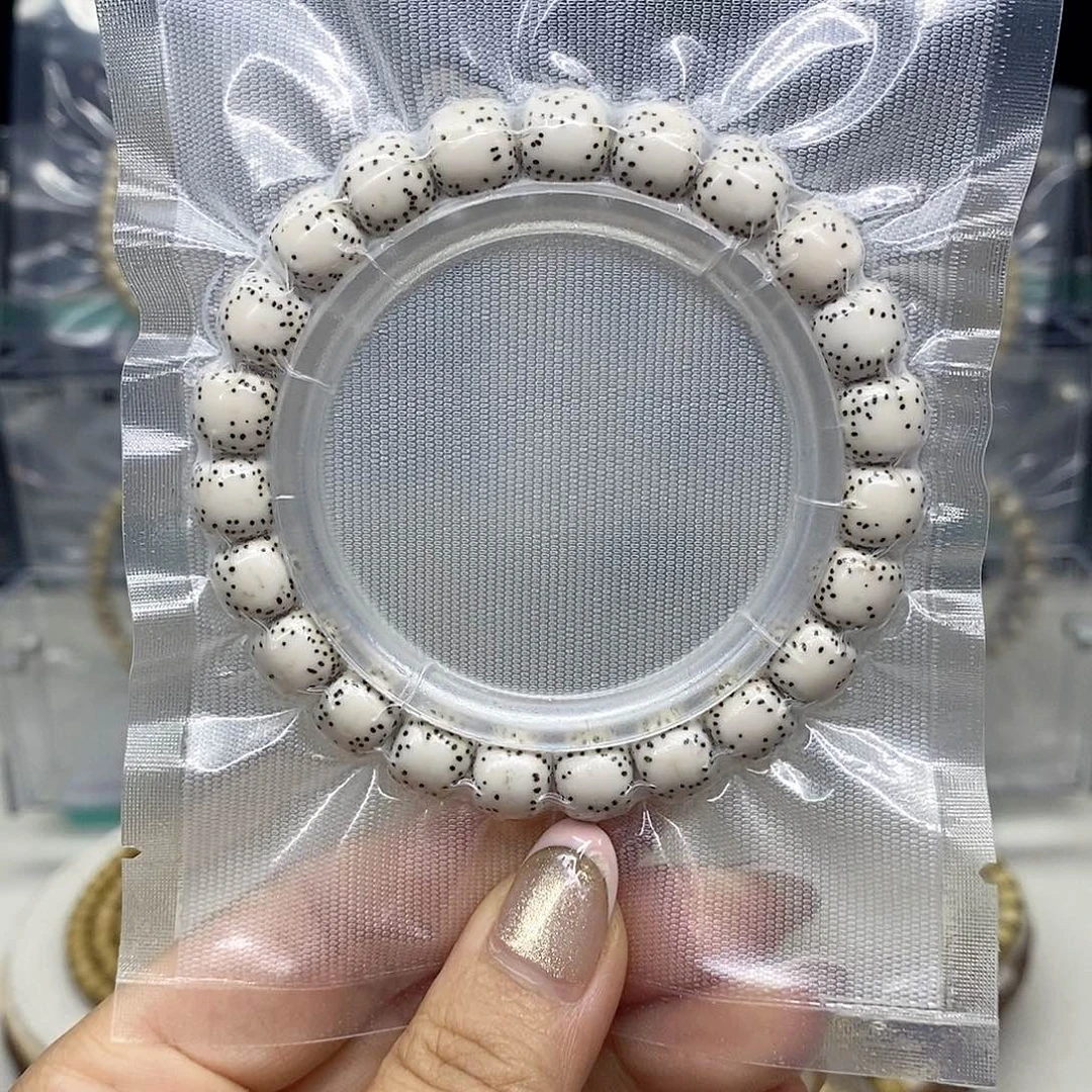 星月菩提手串王**?10*9原白 大留白