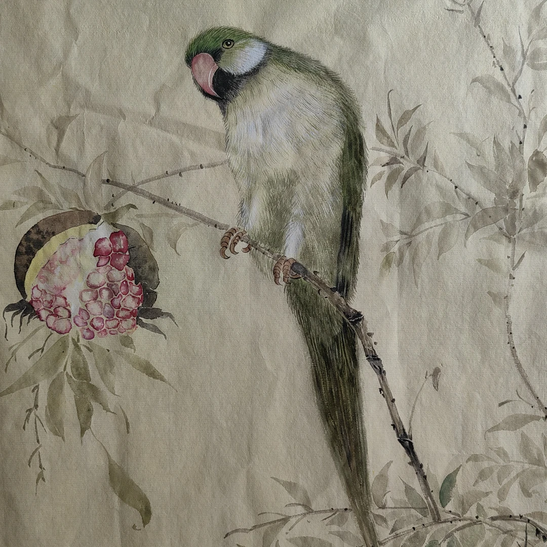 新中式国画小写意现代装饰画33-50厘米  画心不带框通用链