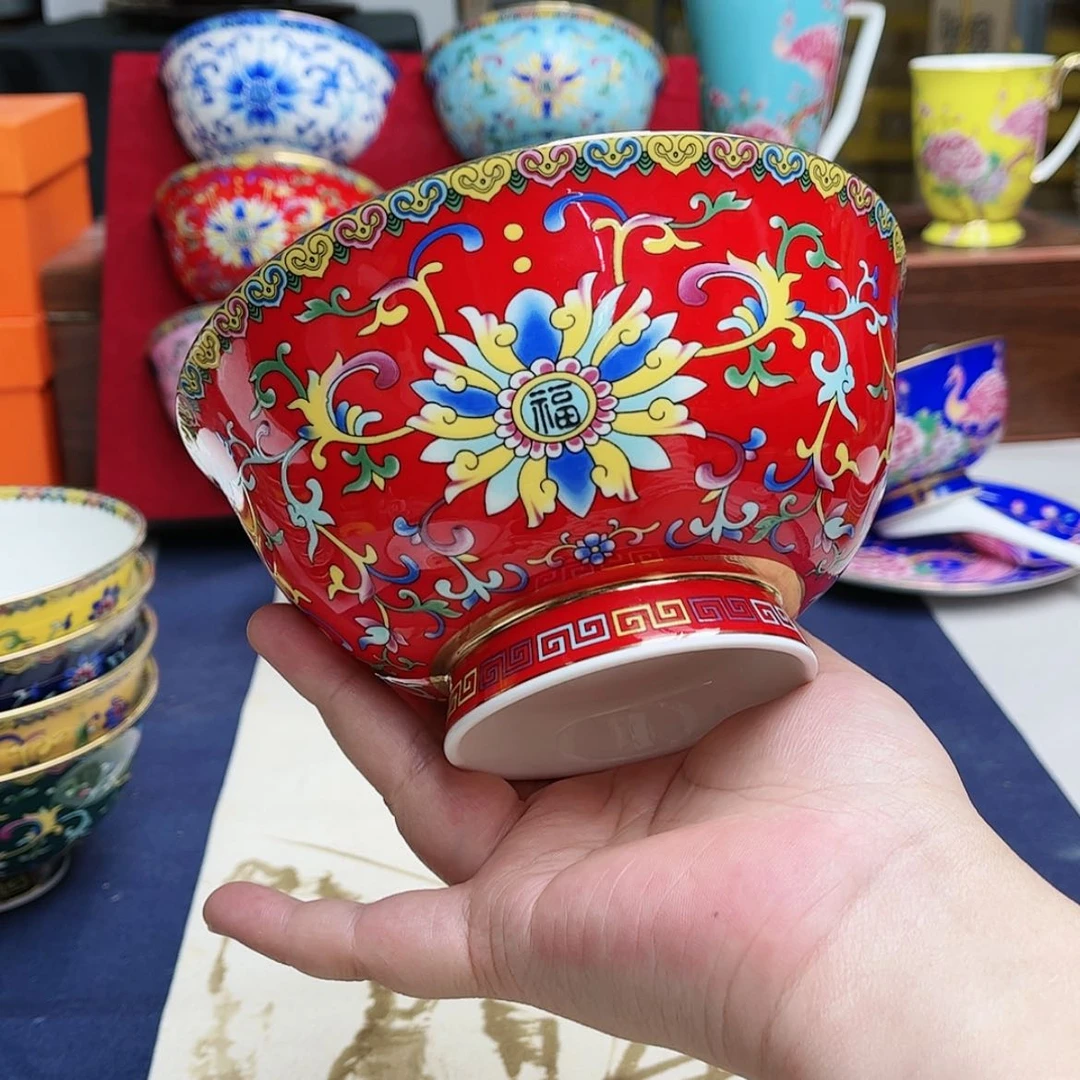 【闪购商品】珐琅6英寸2红。。。。。