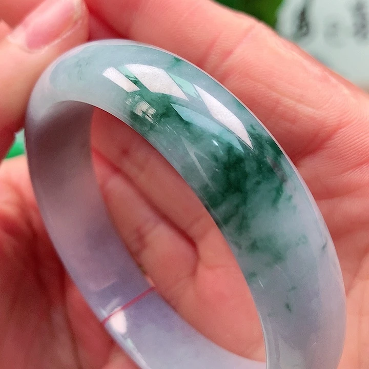 翡翠未镶嵌手镯天然翡翠手镯