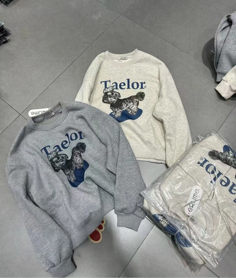 ##熙荣自留推荐小狗加绒卫衣