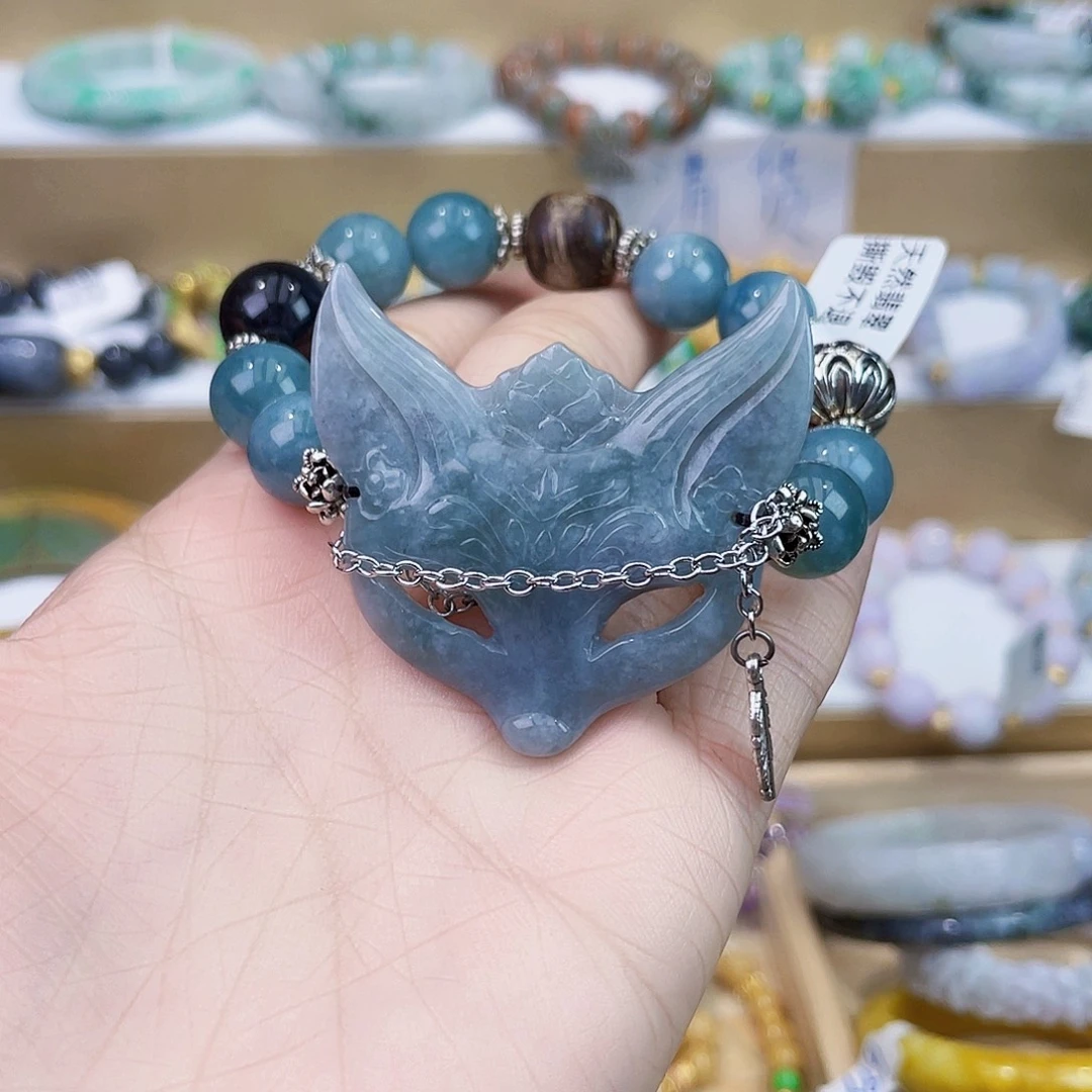 翡翠未镶嵌手链手链