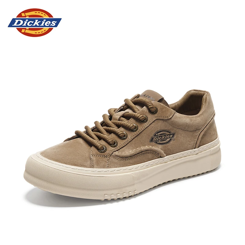 Dickies2025冬季男士系带板鞋复古百搭透气舒适低帮鞋耐磨防滑鞋