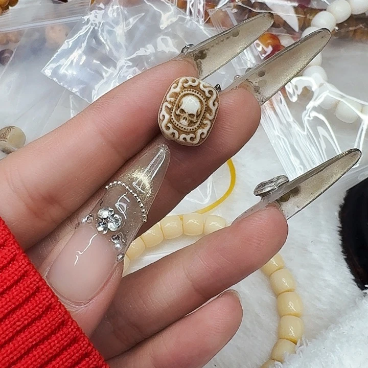 驼骨其他433配饰骷髅12左右尺寸