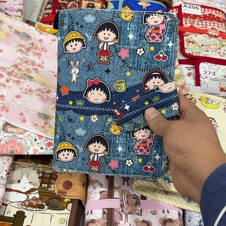 手工布艺活页本存钱本小丸子