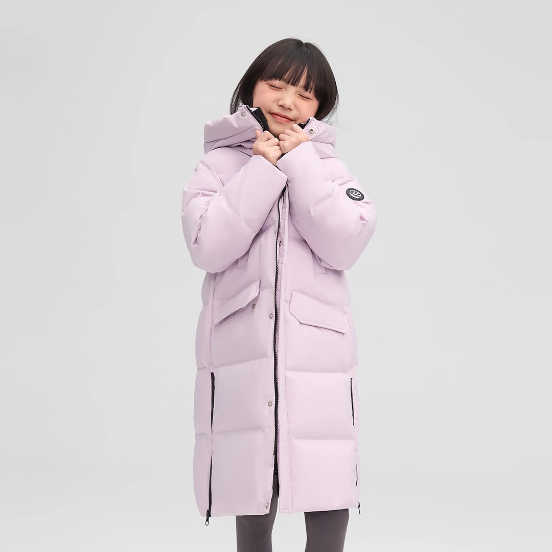 波司登2025童装新款休闲户外厚款长款羽绒服T250246140