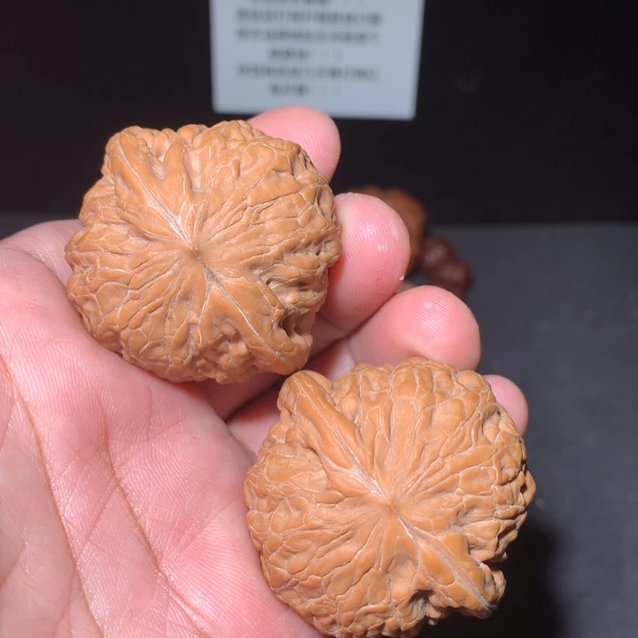 青***鳞文玩核桃吊坠42+铁锤010