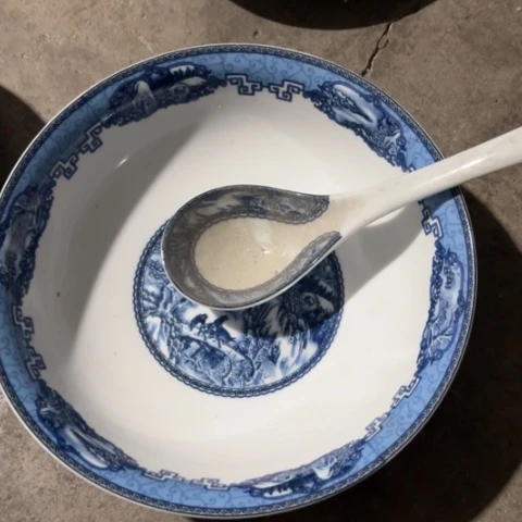 瓷其他9寸碗一个➕勺