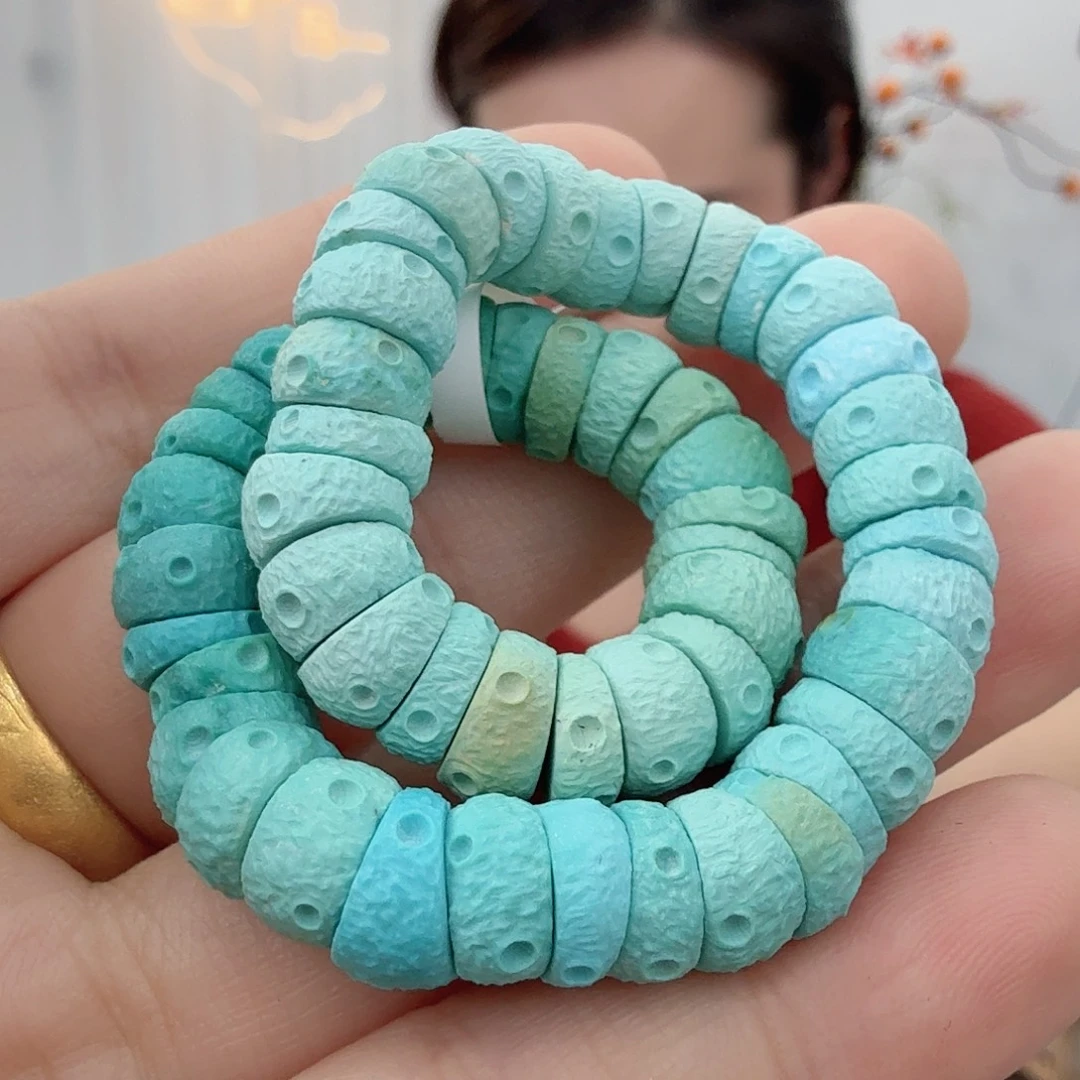 绿松石未镶嵌珠宝半成品