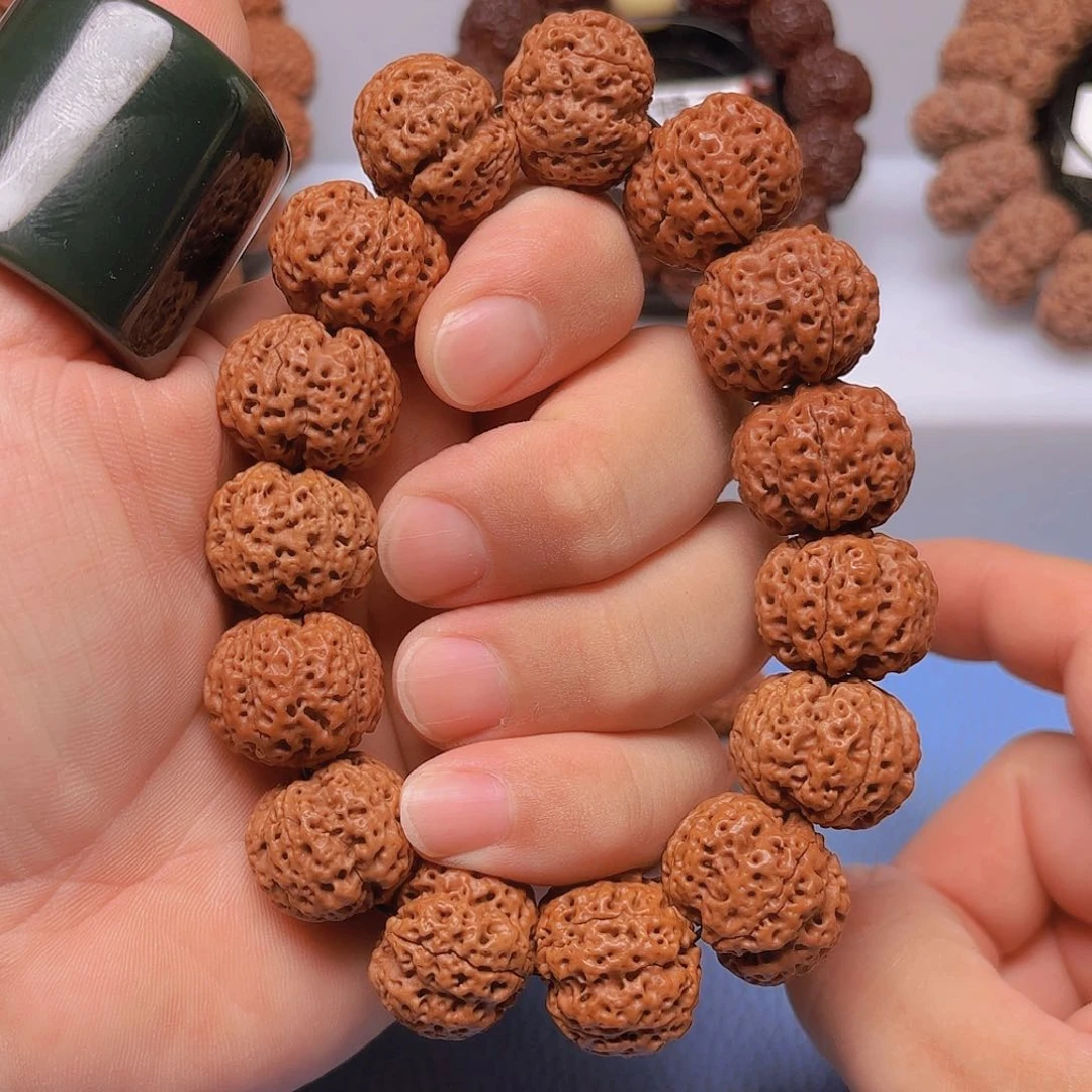 金刚菩提手串263/23mm 五星蜂王闷墩