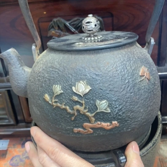 蜜安罐瓷香炉锡茶则小*