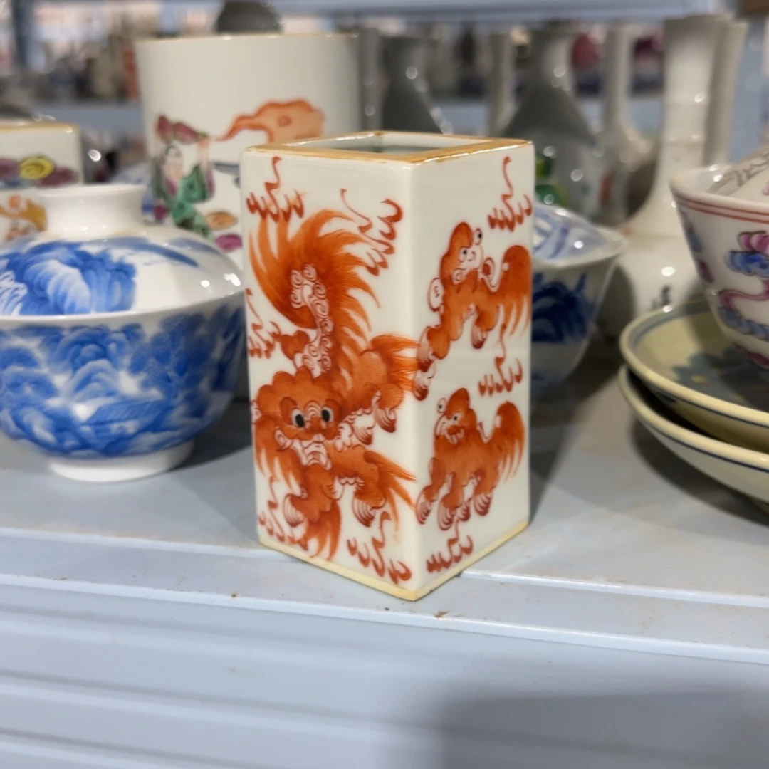 手绘瓷器全部处理