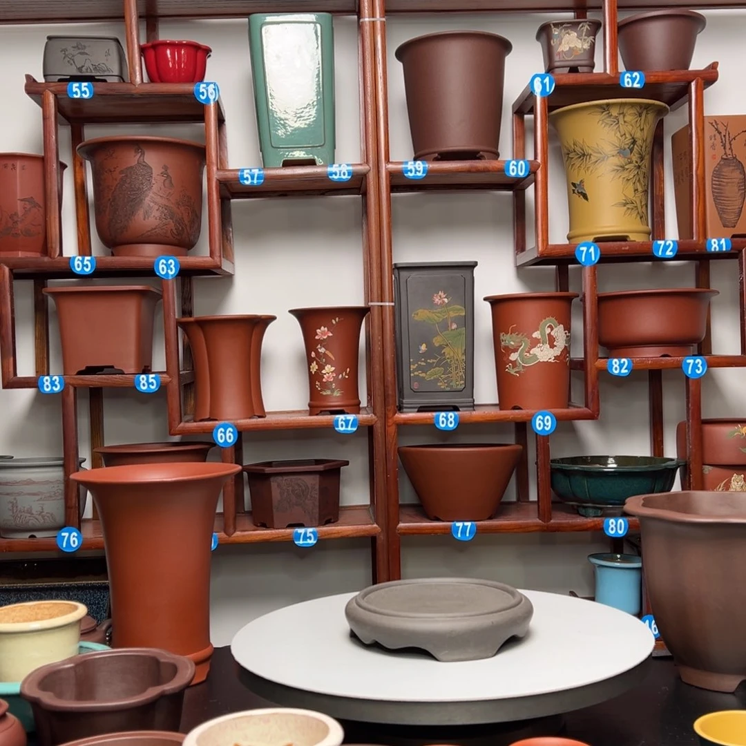 紫砂花盆用****1紫砂拖盘