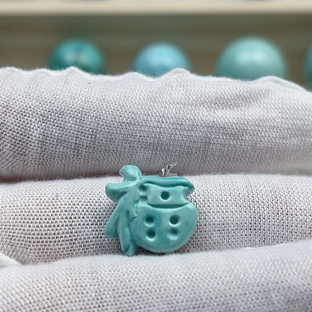 绿松石未镶嵌配饰