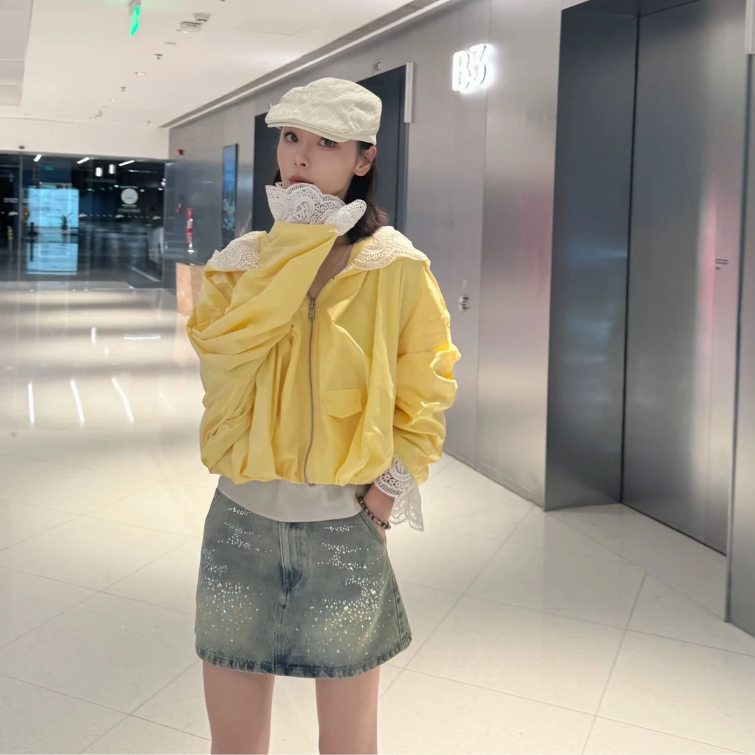 KK颜小新【原创18】设计感休闲小众时尚气质外搭早春新品外套半裙