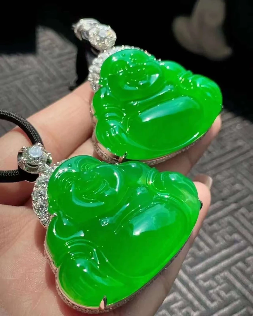 缅甸翡翠吊坠-防拍链接（默认发绳子）