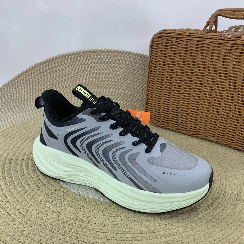 D989（运动码）男鞋 潮流新款低帮网面轻便舒适时尚休闲运动鞋1仓