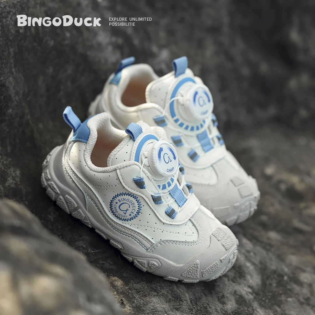 BingoDuck宾果鸭儿童运动鞋女学步防撞防滑溯溪鞋春夏缓震男童鞋
