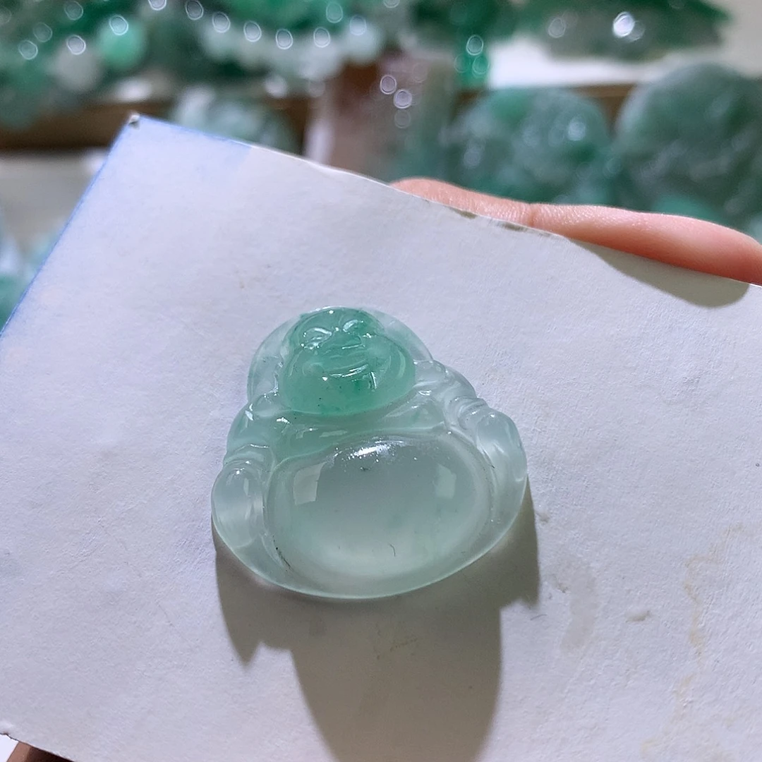 石英质玉未镶嵌珠宝半成品风**摩