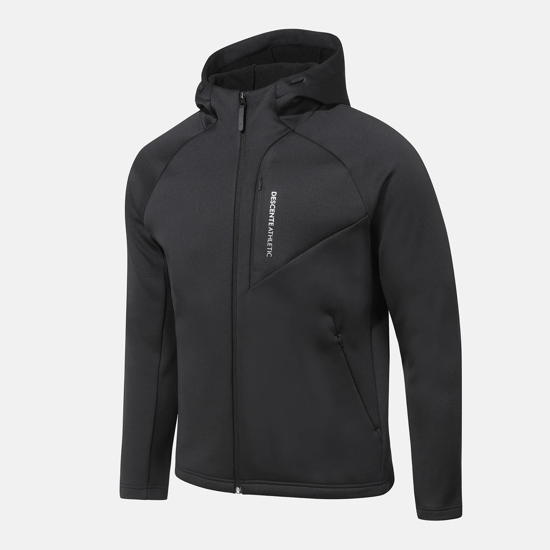 DESCENTE/迪桑特运动休闲加绒连帽外套男女百搭SQ123TFT11