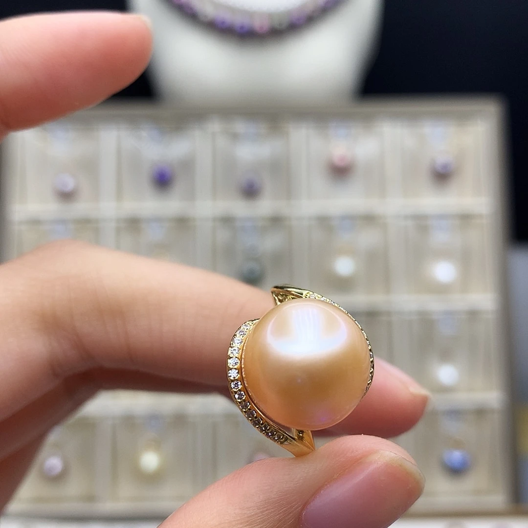 淡水珍珠颈饰合金