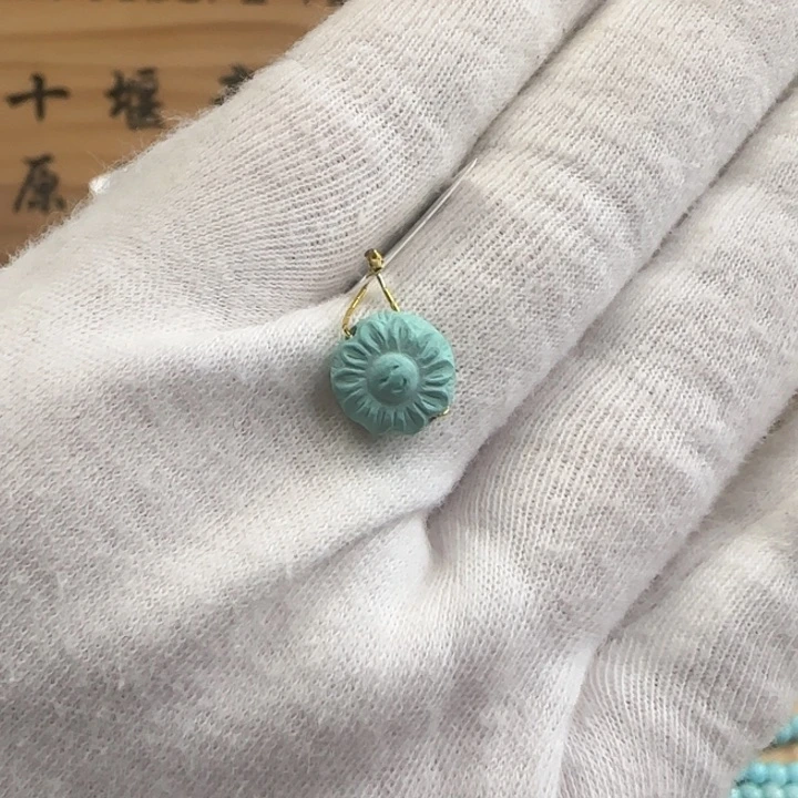 绿松石未镶嵌101向日葵+w