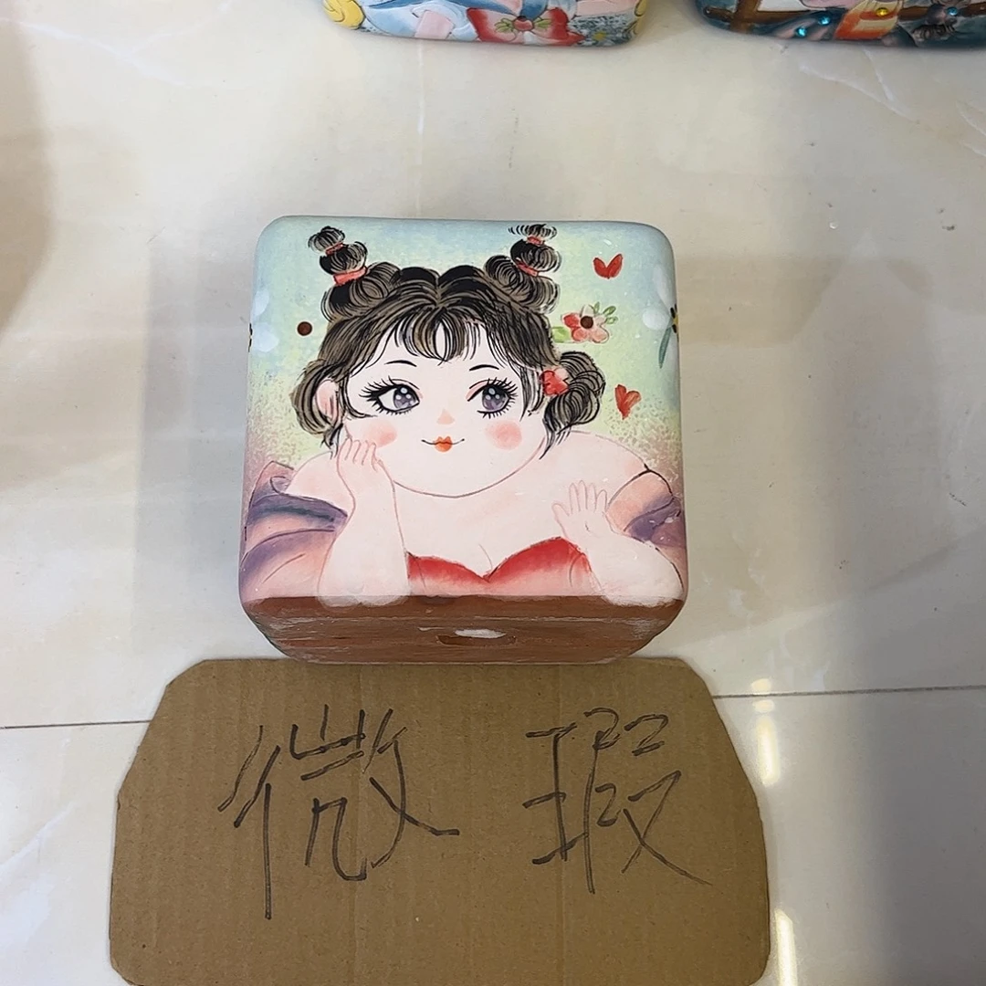 景德镇陶瓷花盆口8.5高10