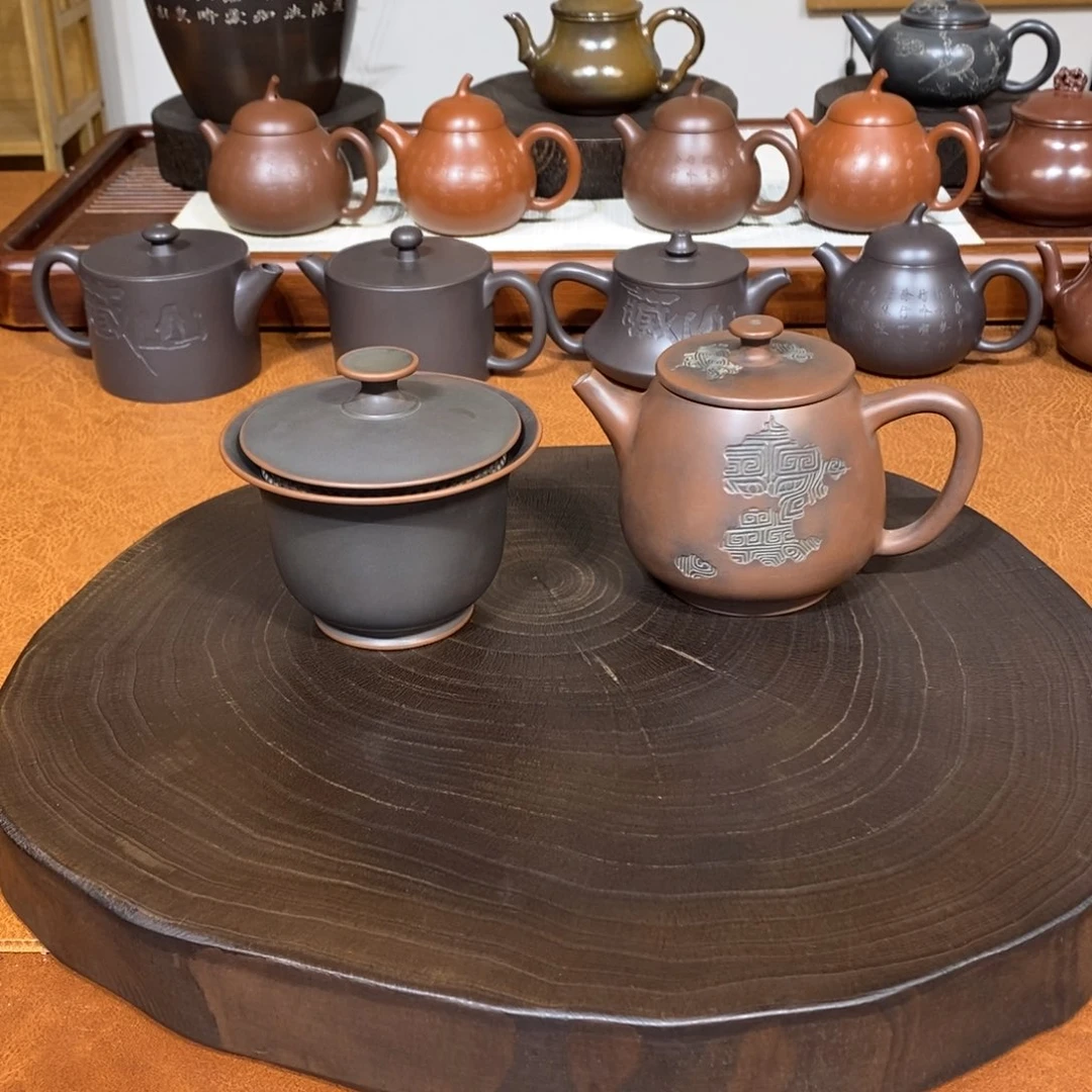 【钦县制陶】广西钦州坭兴陶茶具