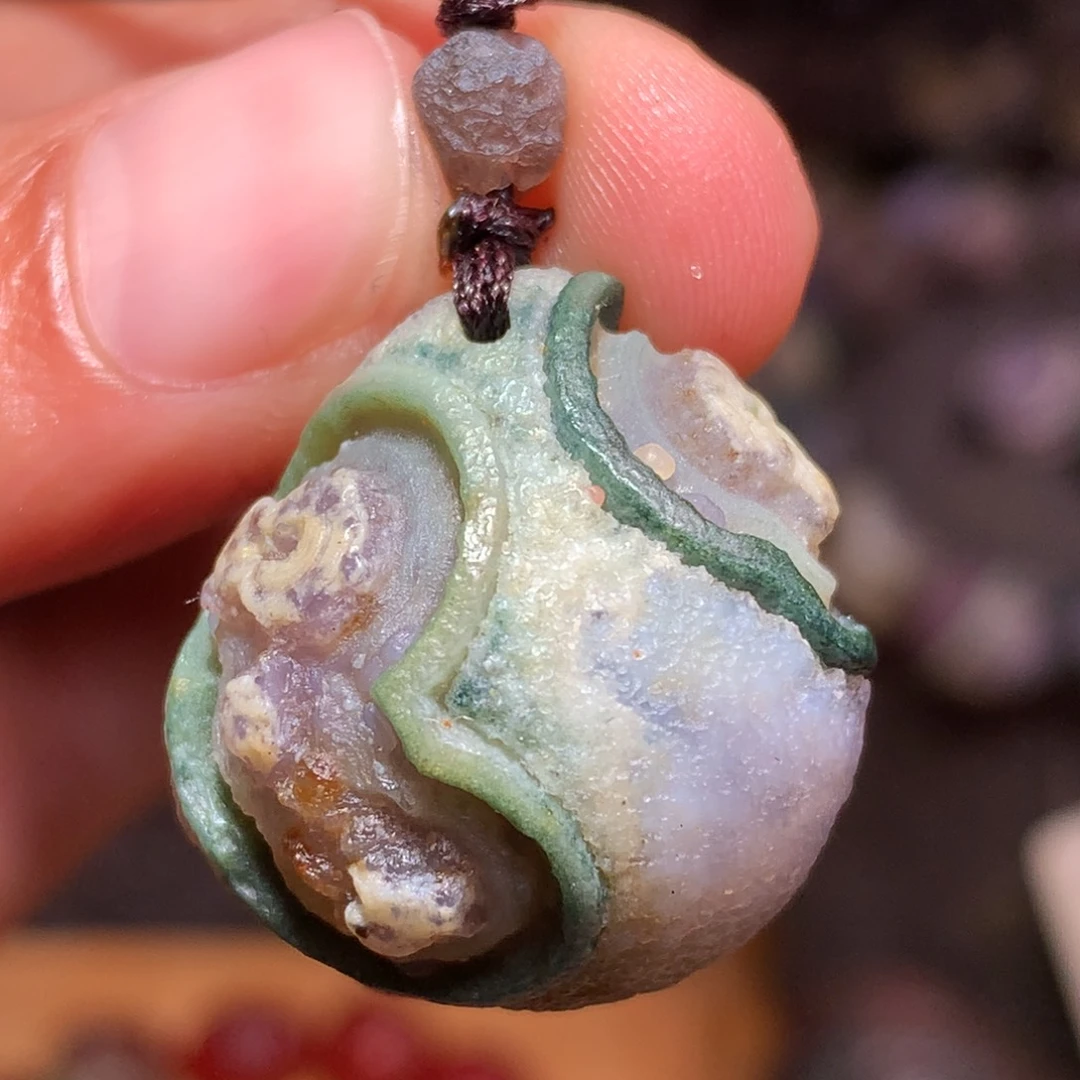 未镶嵌玛瑙/玉髓珠宝半成品