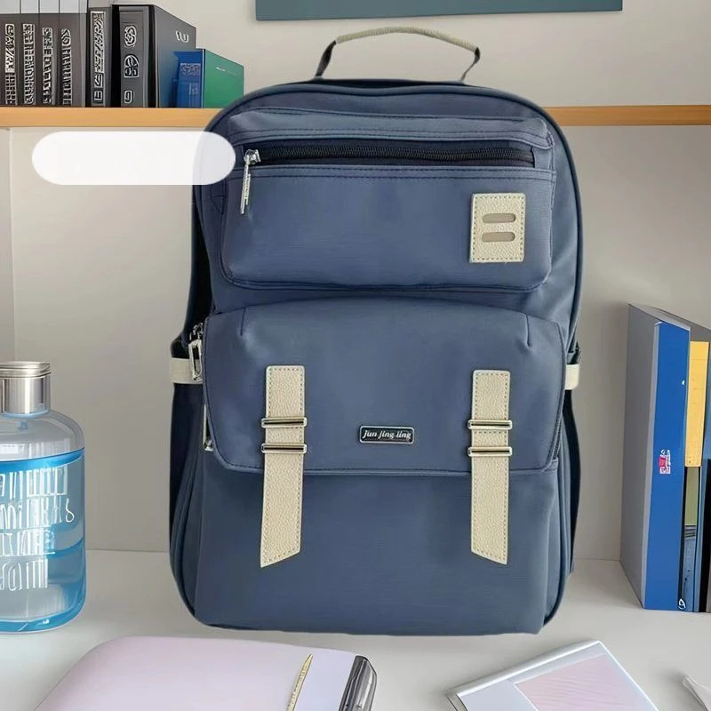 新款卡拉同款后置仓中学生书包减负双肩包大容量男生女生潮款帅